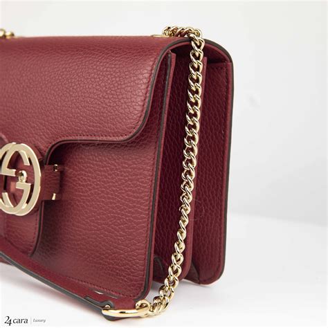 gucci interlocking leather crossbody bag|genuine gucci crossbody bags.